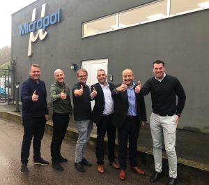 2019: COMTEL ISRAEL's & Micropol's teams signing a representation contract