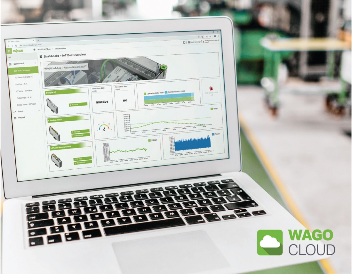 WAGO Dashboard – IoT Box Overview
