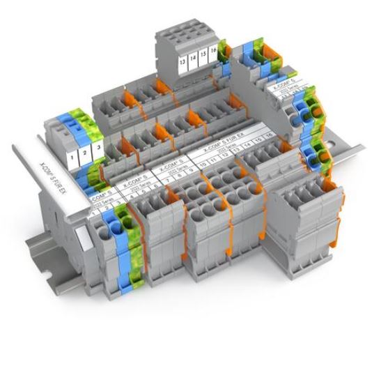 Pluggable Rail-Mount Terminal Blocks