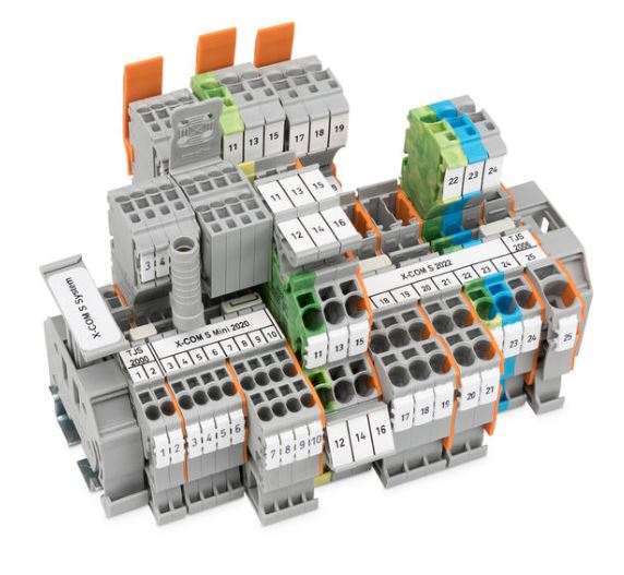 X-COM®S-SYSTEM Pluggable Rail-Mount Terminal Blocks
