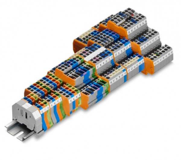 Compact Rail-Mount Terminal Blocks